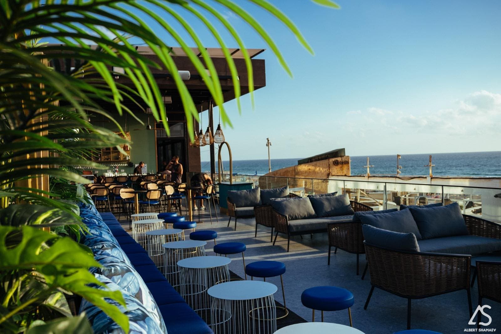 Paseo פסאו ראשון לציון רופטופ על הים